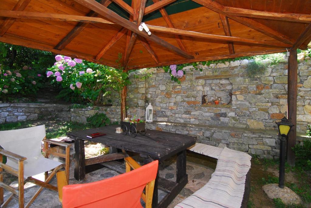 Archontiko Iatridis Hotel Mouresi Luaran gambar