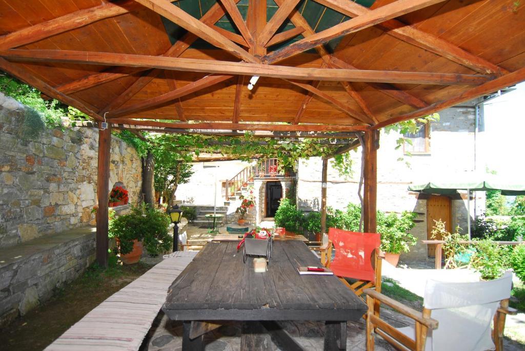 Archontiko Iatridis Hotel Mouresi Luaran gambar
